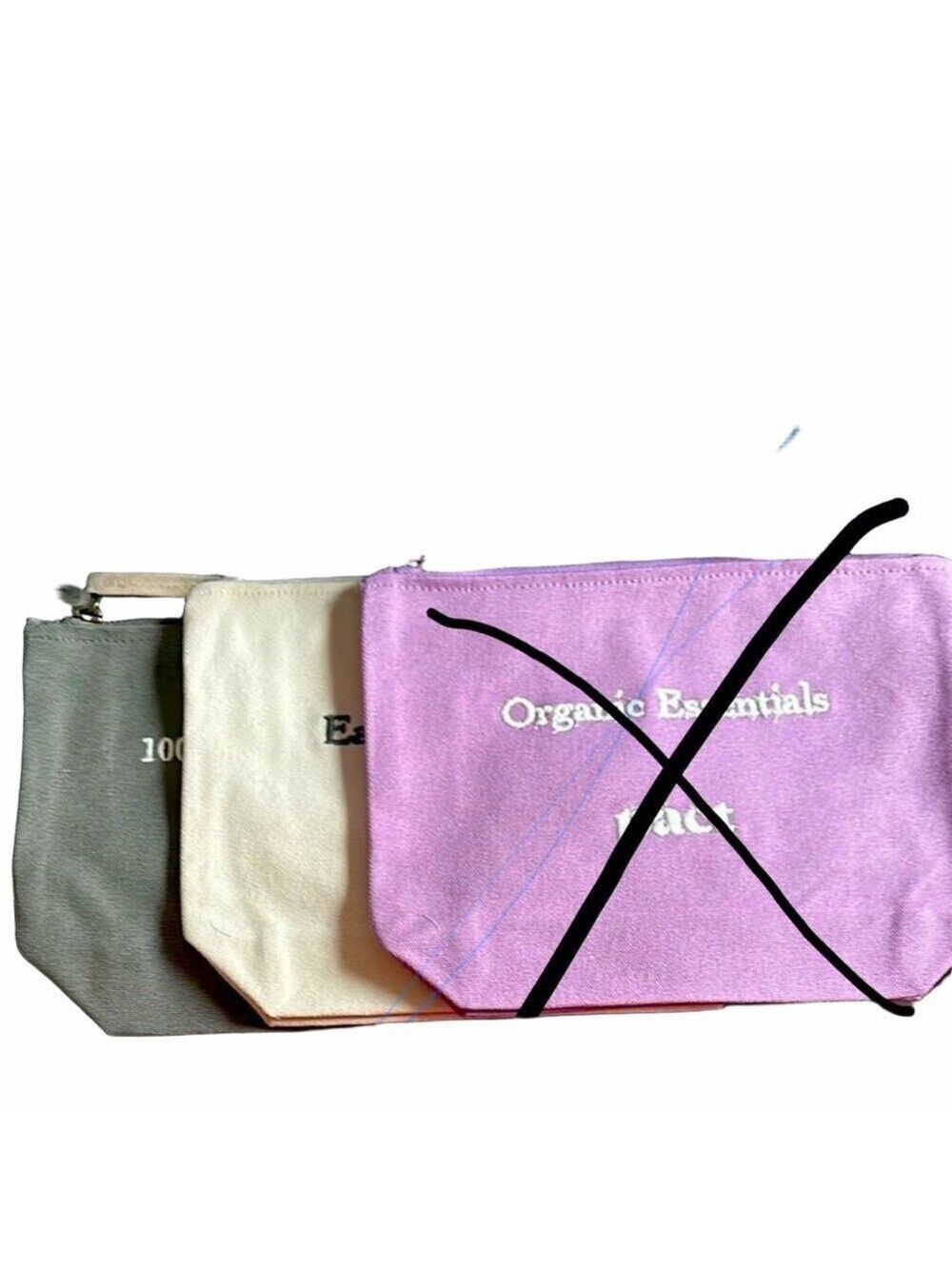 Pact Organic Cavas bags